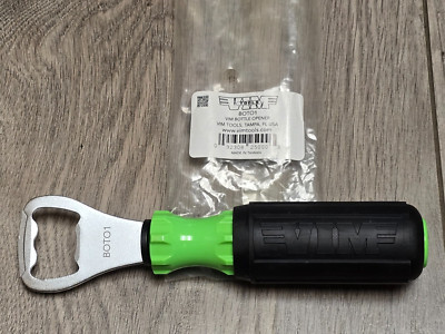 VIM Tools Heavy Duty Bottle Opener w/Soft Grip Handle, Great Gift! #BOTO1