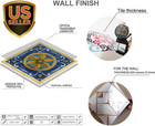 25 Pcs Moroccan Style Tile Sticker, 4X4 Inch(10X10Cm) Traditional Diy Murals,.