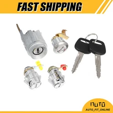 Ignition Switch Lock Cylinder with Key Four Custom for Toyota 4Runner 1990-1995
