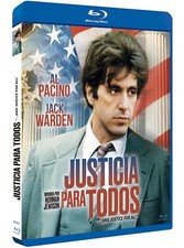 And Justice for All (1979) Al Pacino Blu-Ray NEW (Spanish Package/English Audio)