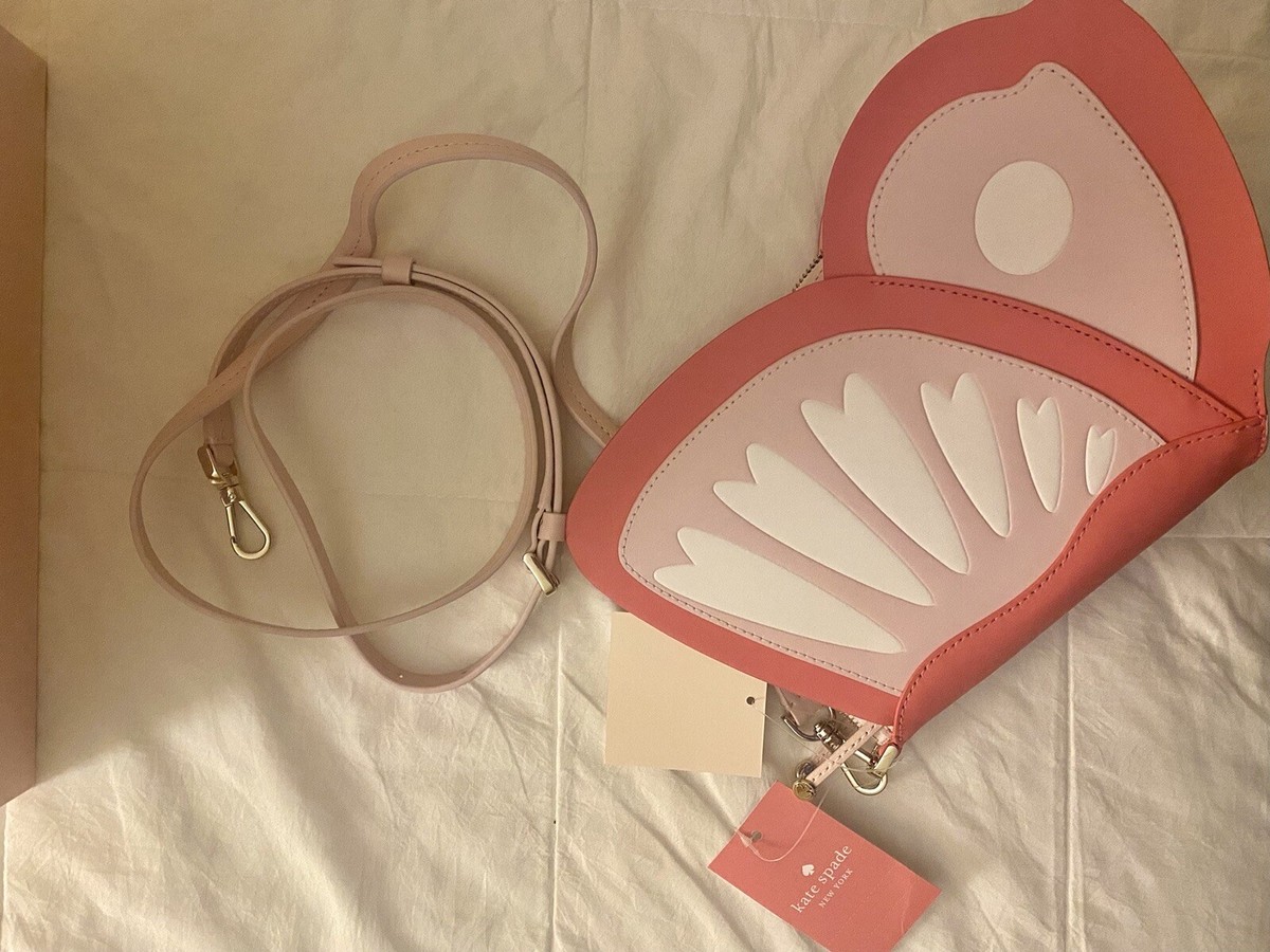 NWT Kate Spade Bonnie Butterfly Crossbody Bag Pink Multi (673