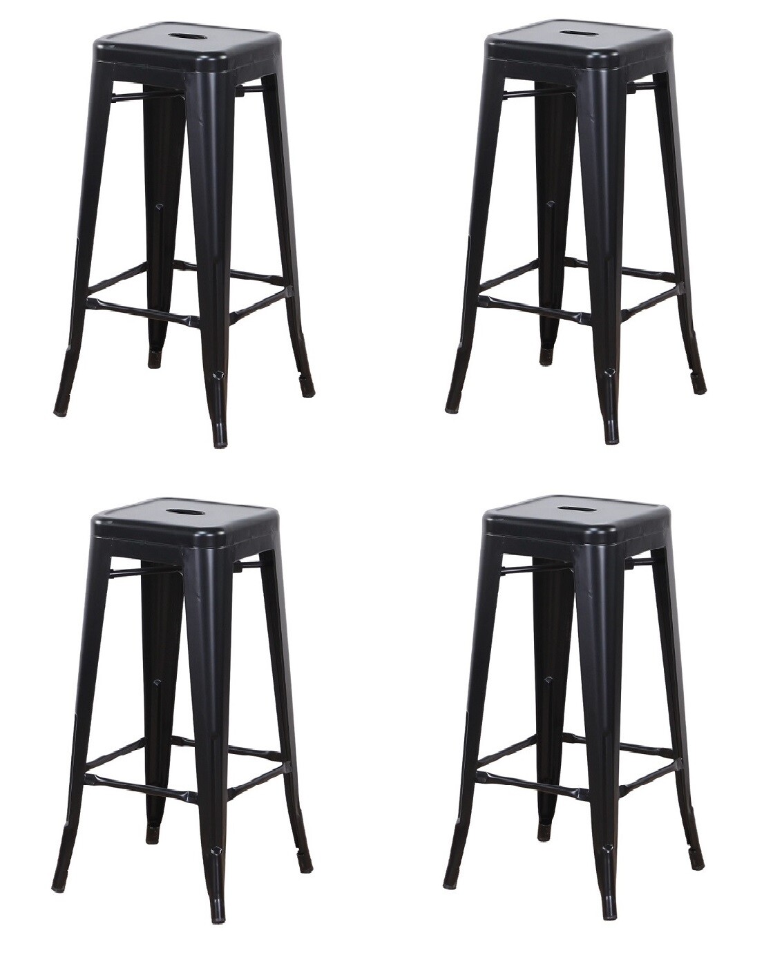 Industrial Bar Stool Rustic Pub Cafe Chair Kitchen Dinning Metal Pinewood Design For Sale Online Ebay