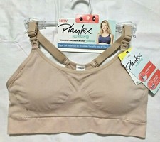 Playtex Pregnancy To Nursing Seamless Wirefree Racerback Crop Bra Size Medium