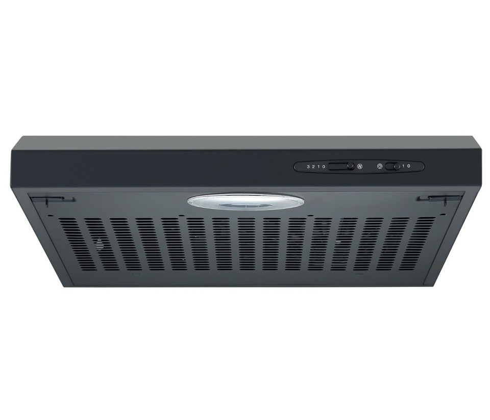 Cookology Visor Cooker Hood 50cm Kitchen Extractor Fan - Black ...