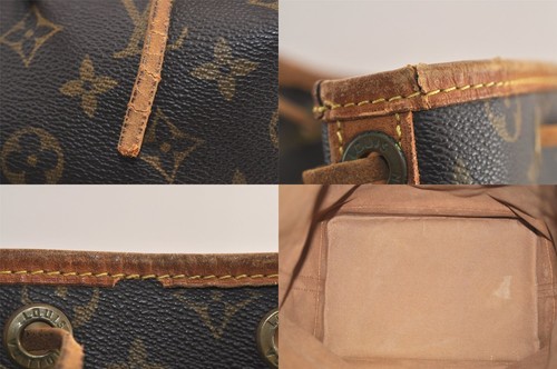 Auténtico Bolso Louis Vuitton Monograma Noe Hombro Cordón M42224 LV 6774M - Imagen 9 de 10