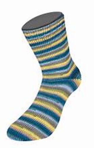 Meilenweit Soja Washable Wool  sock yarn   Mini Stripes 333 - Picture 1 of 4