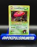 Erika's Vileplume Holo No.045 Gym 1 Heroes Pokemon Card Japanese 1998 [LP]
