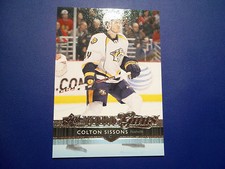 2014-15 UD SERIES 1 YOUNG GUNS ROOKIE CARD #231 - COLTON SISSONS