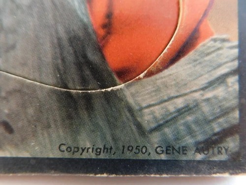 Very Old Gene Autry Tray Puzzle 1950 - Famous Cowboy- Great Vintage Toy! - Picture 4 of 4