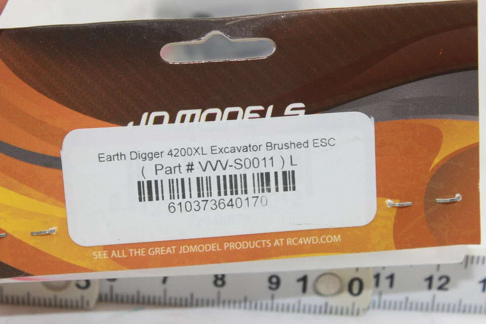 RC4WD S0011 Brushed Drehzahlregler Fahrregler für Earth Digger 4200 NEU OVP - Bild 2 von 3