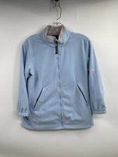 Nike ACG Youth M Therma-Fit Fleece Jacket Full Zip Baby Blue Y2K Outdoor VTG