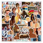 100Pcs Outer Banks Stickers for Kids Water Bottle Laptop Waterproof Scrapbooking