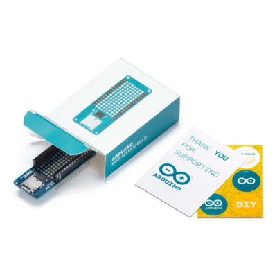 Arduino MKR MEM Shield, 2MB + microSD slot for e.g. MKR1000, MKR Zero, Fox 1200