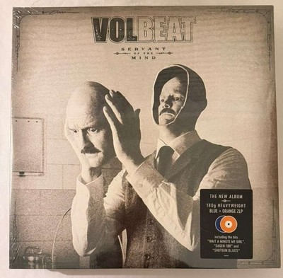 VOLBEAT   SERVANT OF THE MIND - 180G BLUE + ORANGE VINYL 2LP 2021 LIMITED - A30