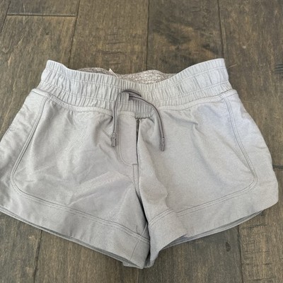 Ivivva By Lululemon Speed Up Shorts Girls  10 Gray  Inseam 2  NWOT NEW