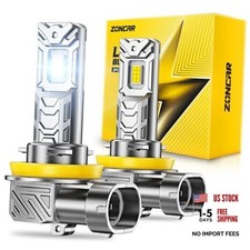 H16 H8 H11 Led Bulb White 60000 Lm 800 Brighter Enhanced H8h9h16 2