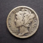 1927**D**SILVER  MERCURY DIME **NICE** - FREE SHIPPING! C1840