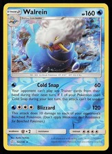 Walrein 52/236 Reverse Holo Rare Cosmic Eclipse Pokemon Card