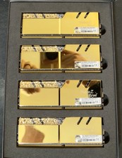 G.SKILL Trident Z Royal 64GB 4 x 16GB DDR4 3600 Desktop CL18 Memory- GOLD