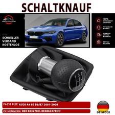 5-Gang Schaltmanschette Schaltknauf für AUDI A4 8E B6/B7 2001-2008 8E0863278D DE