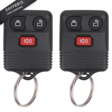 Vurkcy Keyless Entry Remote Key Fob Compatible with Ford F150 F250 F350 Black