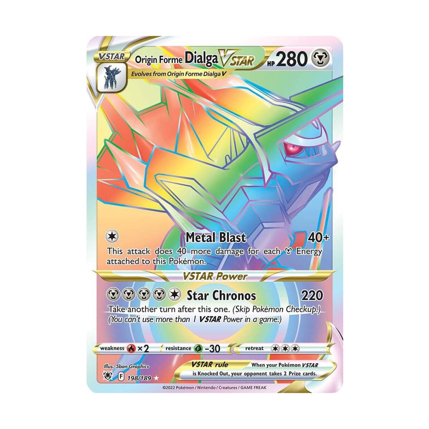 Origin Forme Dialga VSTAR