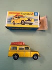 VINTAGE MATCHBOX SUPERFAST No.12c LAND ROVER SAFARI IN ORIGINAL BOX 1970