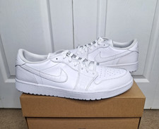 Jordan Air Jordan 1 Golf Low Spikeless Triple White Croc 110