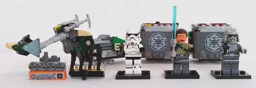 LEGO Star Wars Rebels 75141 Kanan's Speeder Bike Pre-Owned! DAMAGED!