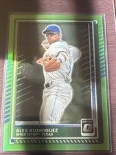2025 Panini Donruss - Optic Alex Rodriguez #87 Lime Green Prizm /149