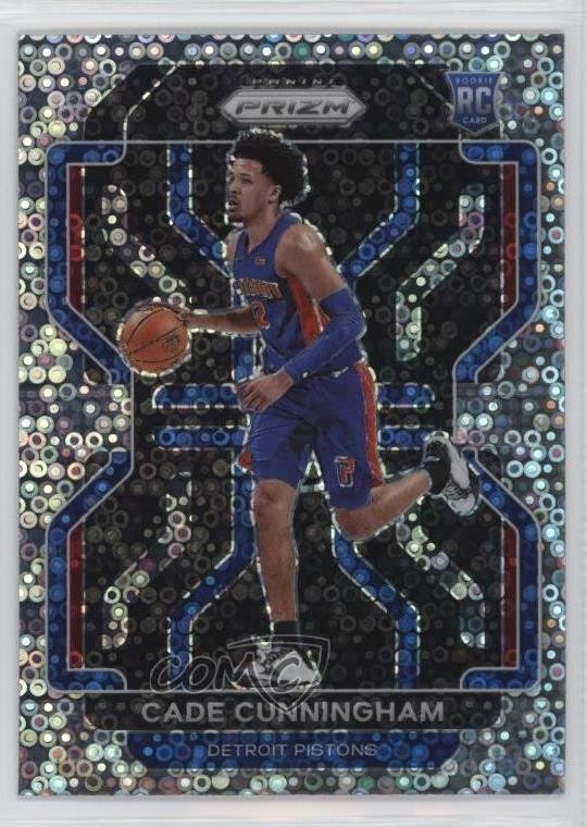 2021-22 Panini Prizm Fast Break Prizm Cade Cunningham #282 Rookie RC 13rg