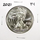 2021 Type-1 American Silver Eagle BU 1 oz #SC