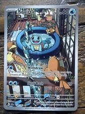 Pokémon Squirtle Illustration Rare 148/142 Sv07 Stellar Crown Holo 🔥🔥 on eBay