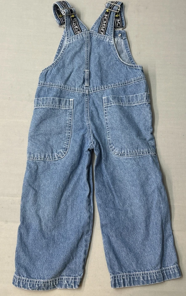 Mono vaquero Jordache vintage años 90 juvenil M 3T azul Jean baberos boho años 90 Foto 4 de 4