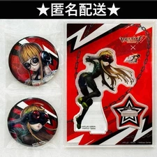 Persona 5 Identity V Glitter Badge & Acrylic Stand  Unopened, RARE