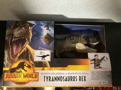 Jurassic World Dinosaurier Tyrannosaurus Rex XXL Mattel Jurassic Park Neu