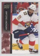2021-22 Upper Deck Series 2 UD Exclusives 81/100 Anthony Duclair #328 v6h