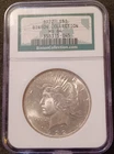1922 $1 Peace Dollar from the Binion Collection NGC MS64
