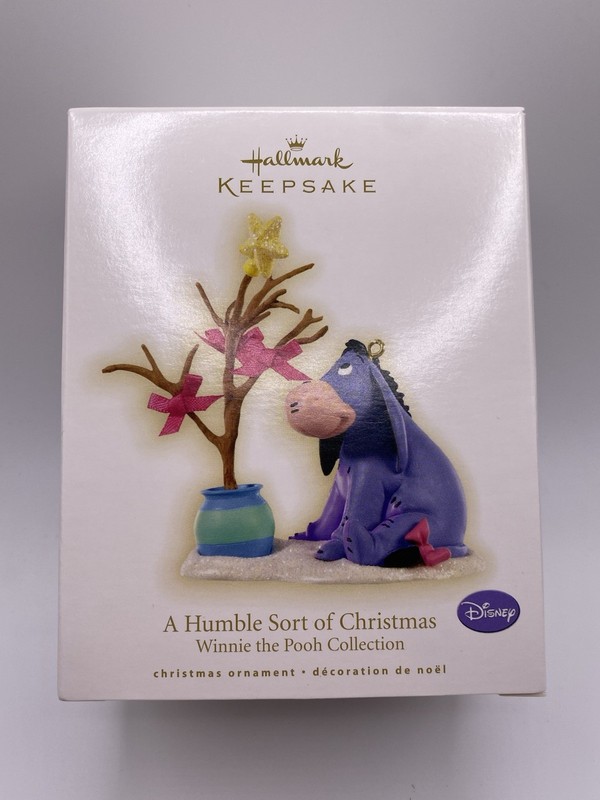 Hallmark Keepsake 2009 A Humble Sort of Christmas Eeyore Winnie Pooh- NEW-READ