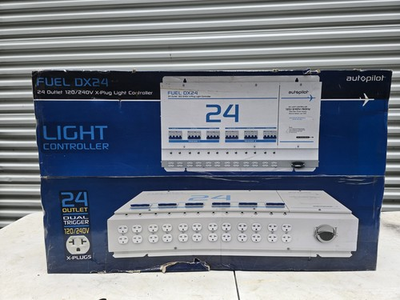 #ad Autopilot FUEL DX24 Light Controller 24 Outlet 120 240V Dual Trigger Grow $350.00