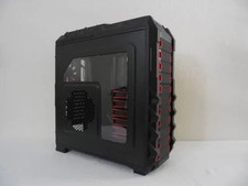 New Sealed CaseCom CL-86 HALCONES Mid Tower ATX Case   Black Gaming Design