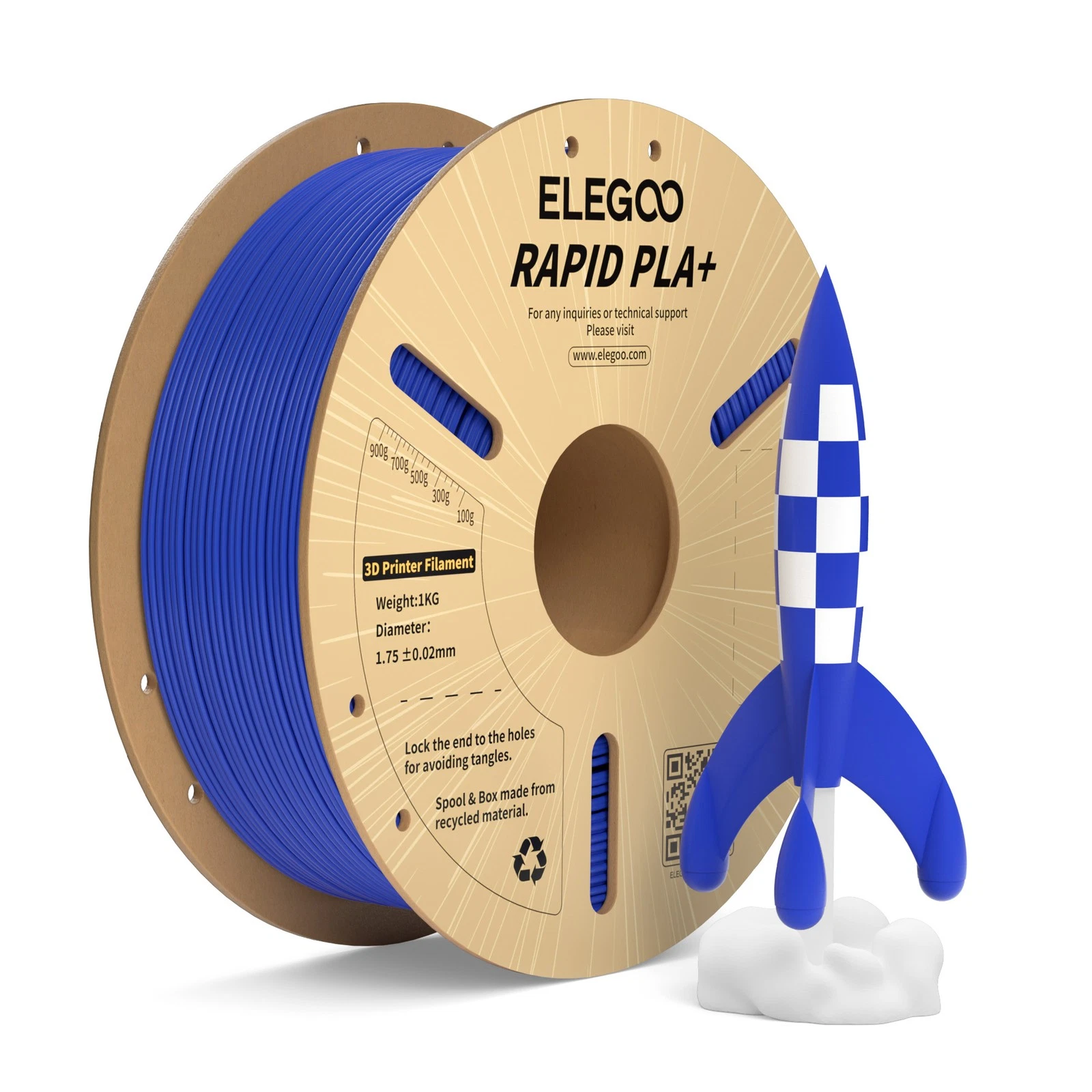 ELEGOO Rapid PLA+ (5x1kg mix)