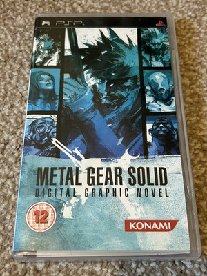Metal Gear Solid Digital Graphic Novel PSP UK Version Region kostenloser Versand weltweit