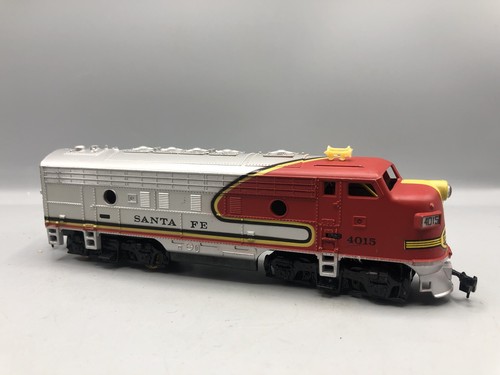 Tren de ferrocarril locomotora diésel vintage Tyco escala Ho Santa Fe 4015 - Imagen 5 de 12