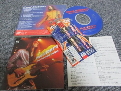 PAUL GILBERT , MR BIG / eleven thousand notes /JAPAN LTD DVD OBI
