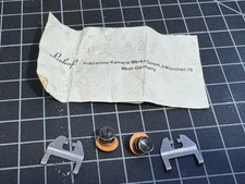 Vintage Linhof Technika 5x7 Fresnel Clip Hold Set Ground Glass Back Rare NOS