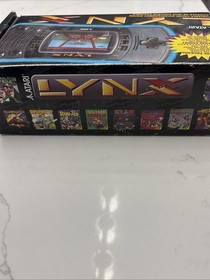 Atari Lynx II Handheld Game System in Original Black BOX PAG-4101 CIB Tested! 