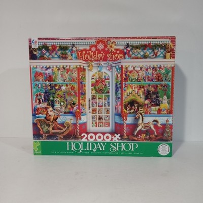 Ceaco 2000 Piece Puzzle Holiday Shop New Sealed Box