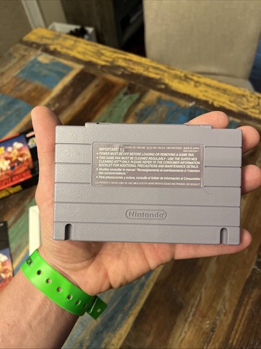 American Tail Fievel Goes West SNES Super Nintendo CIB completo MOLTO PULITO - Foto 16 di 18