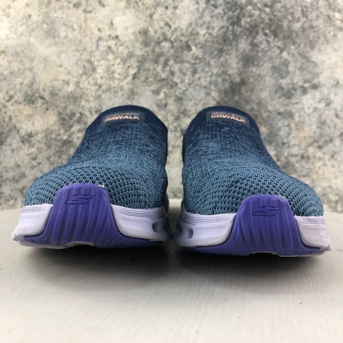 ぐ専用 Skechers Women's 7 Slip-Ins GO Walk Glide-Step 2.0 Venus Blue